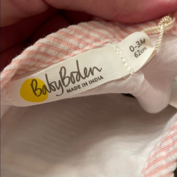 NWT Baby Mini Boden ice Cream Searsucker Dress - Picture 4 of 4